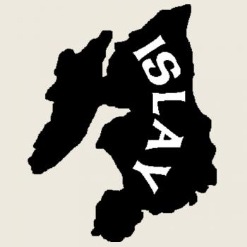 Islay-Aufkleber - schwarz