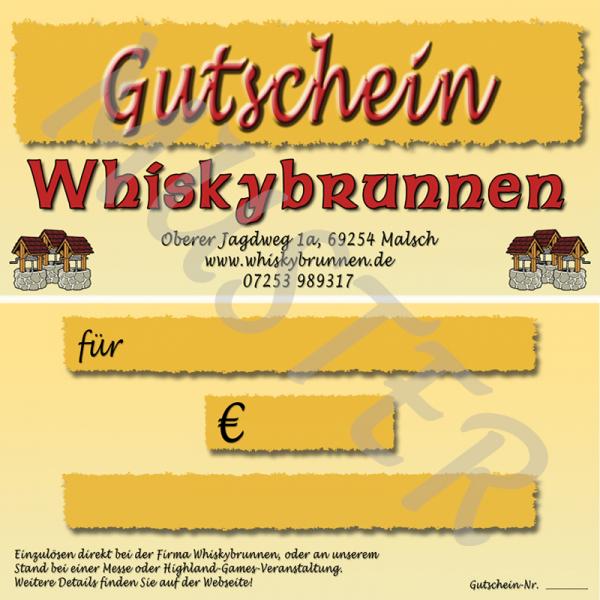 Gutschein Blank